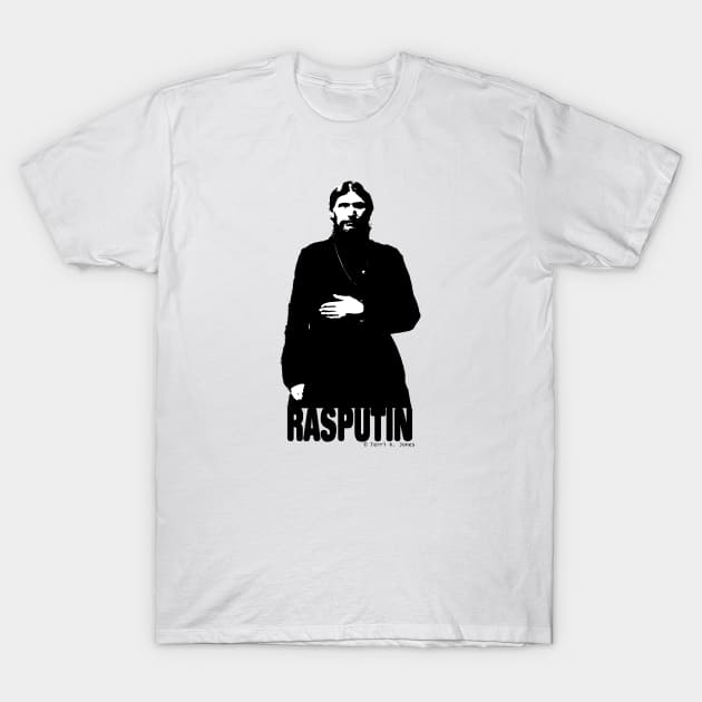 Grigori Rasputin T-Shirt by Terriology